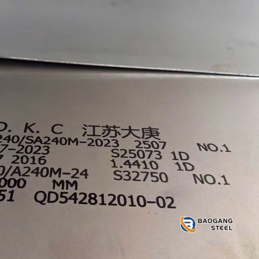 Tấm thép Super Duplex 2507