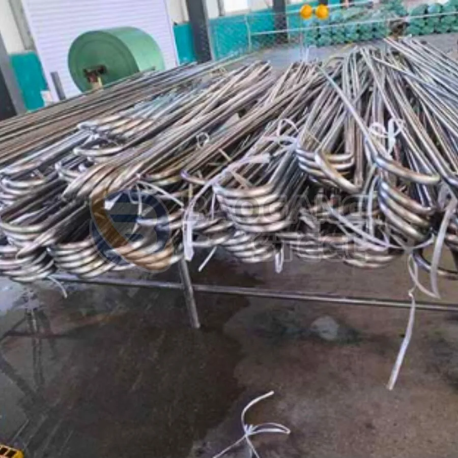 Dàn ống trao đổi nhiệt inox chữ U