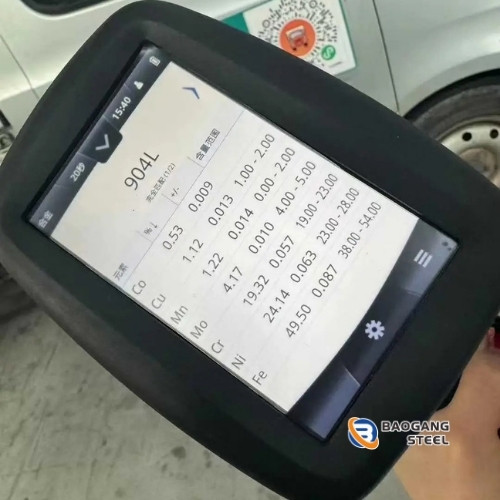 Thành phần hoá học thép không gỉ 904L